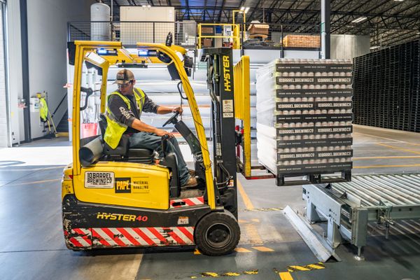 Manufacturing plant floor